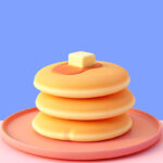 cute rounded 3d object