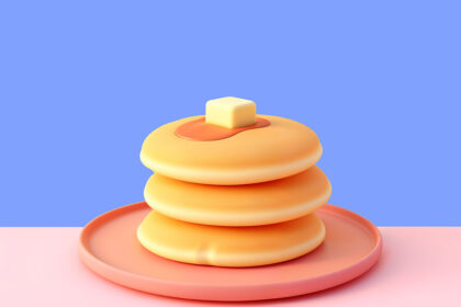 cute rounded 3d object